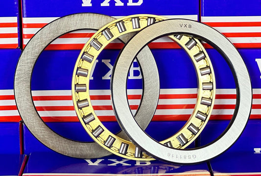 81116M Cylindrical Roller Thrust Bearing 80x105x19mm - Bronze Cage - fast shipping 🇺🇸