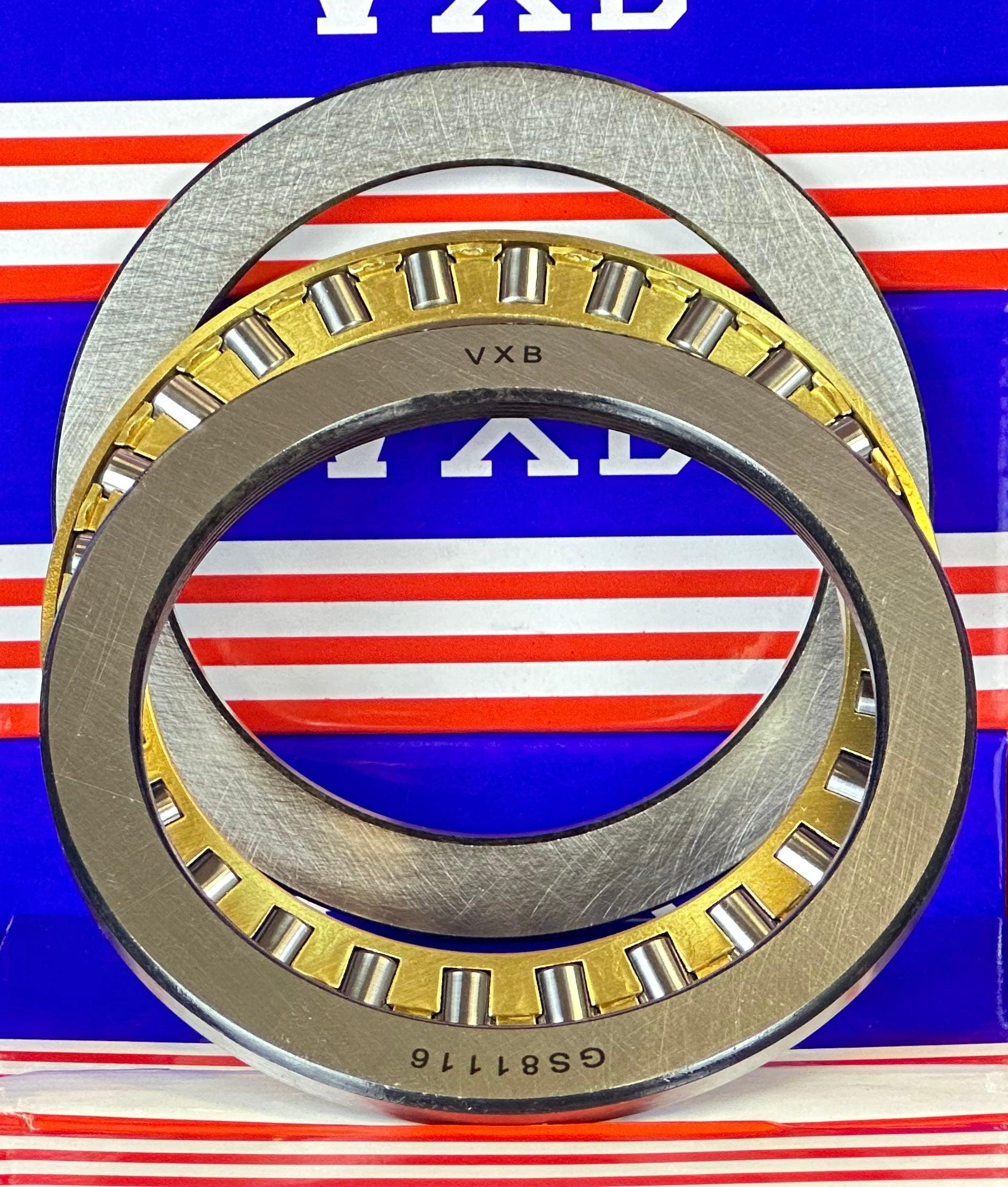 81116M Cylindrical Roller Thrust Bearing 80x105x19mm - Bronze Cage - fast shipping 🇺🇸