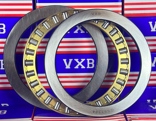 81124M Cylindrical Roller Thrust Bearing 120x155x25mm - Bronze Cage - fast shipping 🇺🇸