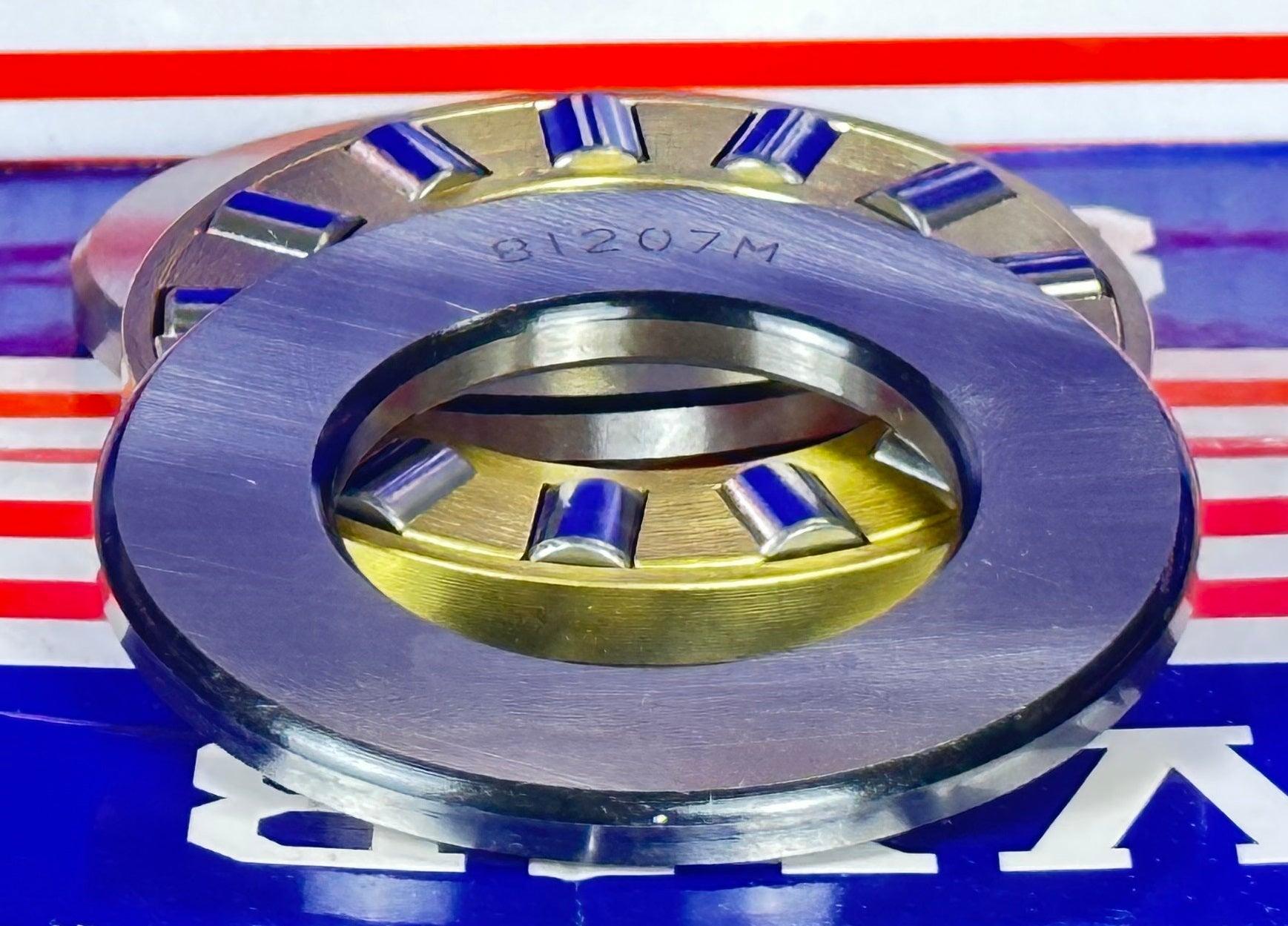 81207M Cylindrical Roller Thrust Bearing 35x62x18mm - Bronze Cage - fast shipping 🇺🇸