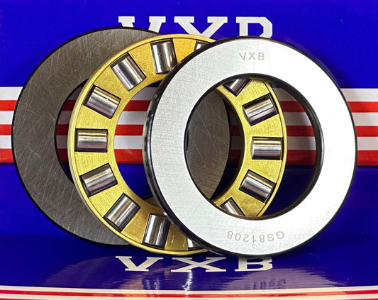 81208M Cylindrical Roller Thrust Bearing 40x68x19mm - Bronze Cage - fast shipping 🇺🇸