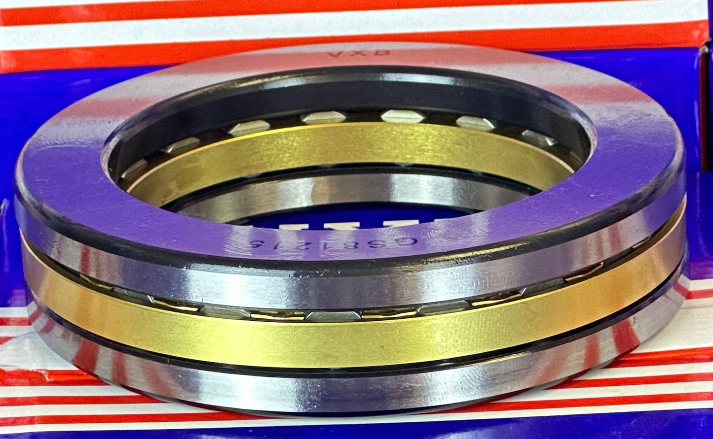 81215M Cylindrical Roller Thrust Bearing 75x110x27mm - Bronze Cage - fast shipping 🇺🇸