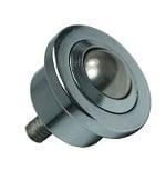 881 lbs Load Capacity Heavy Duty Machined Steel Ball Transfer Unit - M20 Threaded Bolt Bearing Transfer - fast shipping 🇺🇸