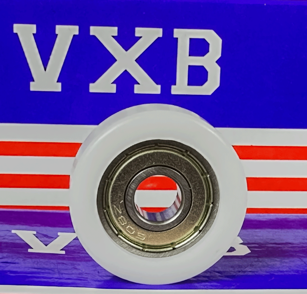 Acetal/POM Plastic White Bearing 8x30x11mm - Shielded - fast shipping 🇺🇸