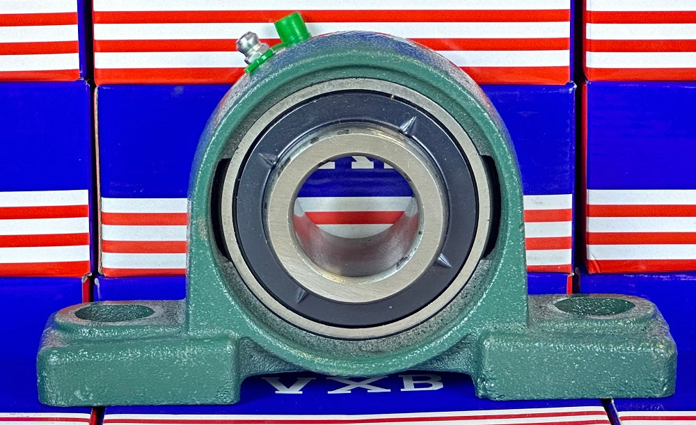 1-1/4 Bearing UCP207-20 + Pillow Block Cast Housing Mounted Bearing - fast shipping 🇺🇸