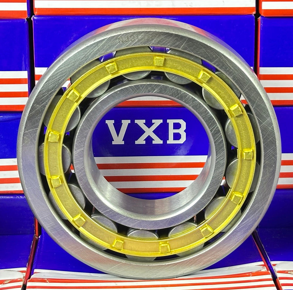 NJ313M Cylindrical Bearing 65x140x33 Bronze Cage Bearing - fast shipping 🇺🇸