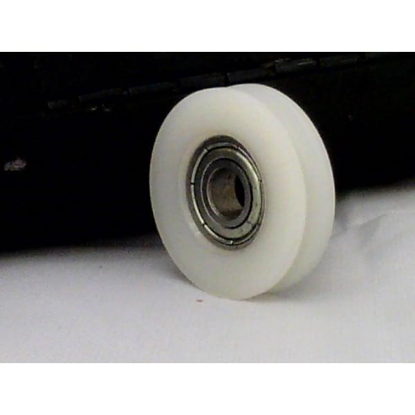 8mm Bore Bearing - 32mm Round Nylon Pulley U-Groove Track Roller Bearing 8x32x10mm - fast shipping 🇺🇸