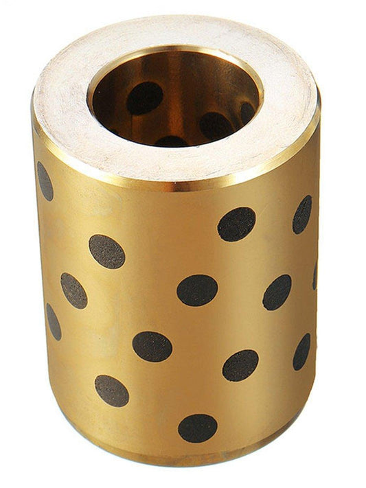 8mm self lubricating Graphite Brass Bushing Sleeve Oilless Bearing 8x12x15mm - fast shipping 🇺🇸