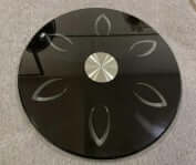 63" Black Chinese Restaurant Commercial Glass Lazy Susan Turntable - fast shipping 🇺🇸