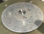 63" 8-10 Persons Table Heavy Duty Lazy Susan - Aluminum Base - fast shipping 🇺🇸