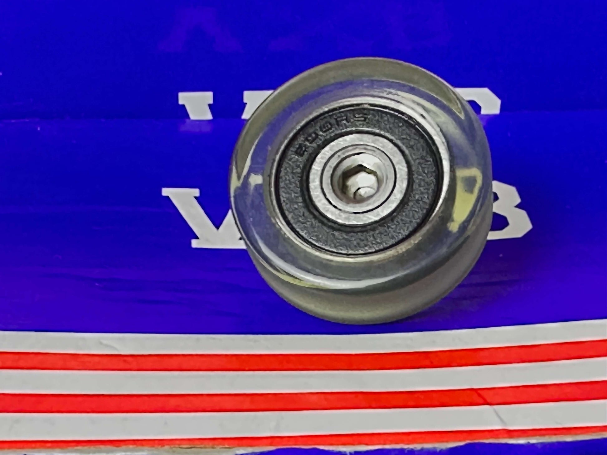 PU17x50x18-2RS C2 L12 Soft Rubber Bearing with M10 Stud-Mounted Roller - fast shipping 🇺🇸