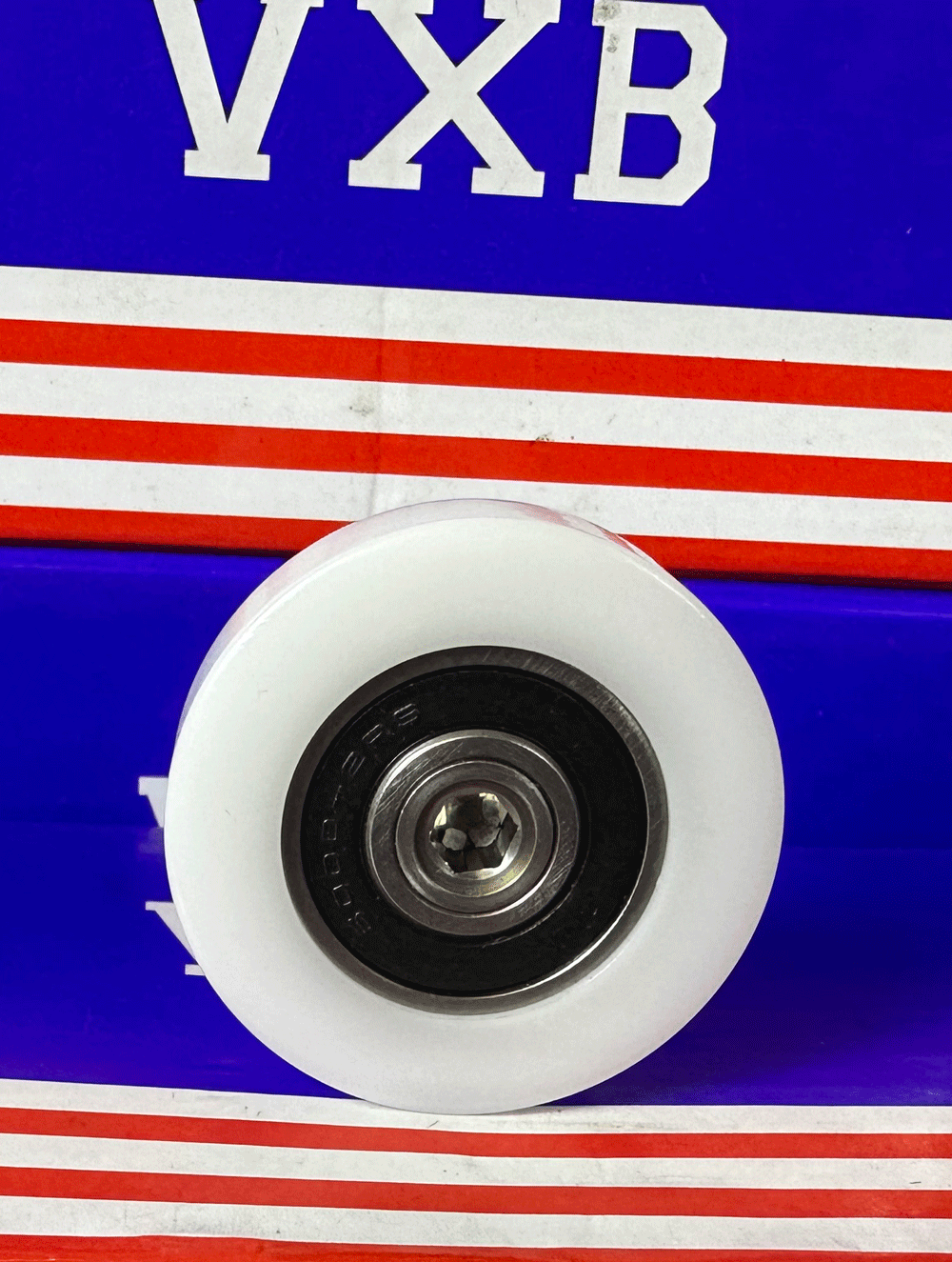 POM12x40x13 C2.5 L12 M10 White Plastic Bearing 12x40x13 Sealed Bearing - White Tire & Stud - fast shipping 🇺🇸
