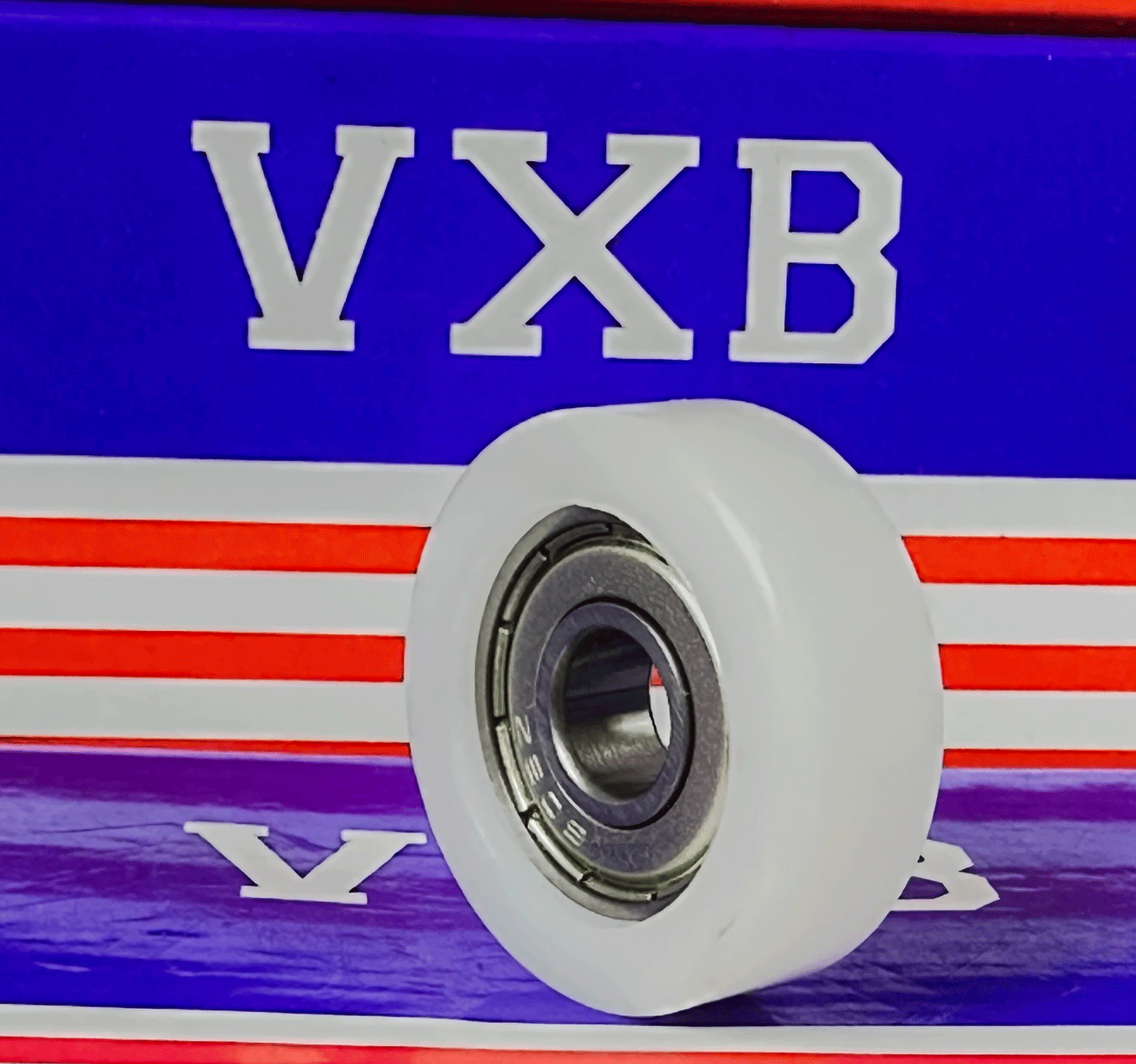 Acetal/POM Plastic Bearing 6x26x10mm - Double Shielded White Bearing - fast shipping 🇺🇸
