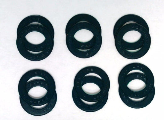 12-Pack Black seals for 608 Bearings - fast shipping 🇺🇸