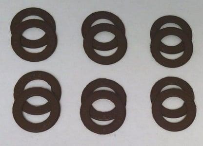 12-Pack Brown seals for 608 Bearings - fast shipping 🇺🇸