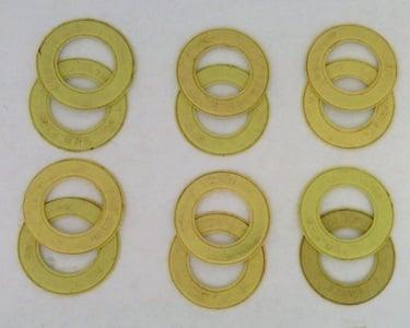 12-Pack Yellow seals for 608 Bearings - fast shipping 🇺🇸