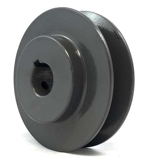 AK25 7/8" Bore One Groove cast iron Solid Pulley - OD 2.5" ID 7/8" for V-belts size 4L, A - fast shipping 🇺🇸