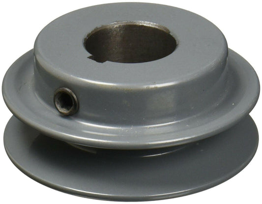 AK32 5/8" Bore, Cast Iron Solid Sheave Pulley for V-belt size 3L, 4L OD: 3.2" ID: 5/8" AK3258 - fast shipping 🇺🇸