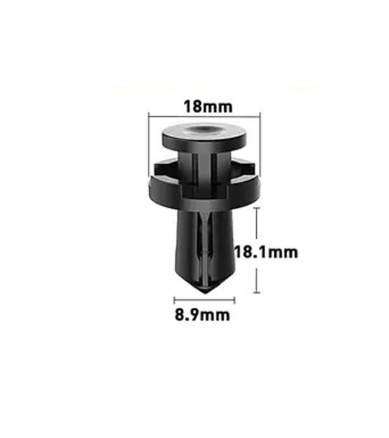 8.9mm Hole Push-in Plastic Rivet 18.1mm Auto Trim Fastener 8.9x18.1mm - fast shipping 🇺🇸