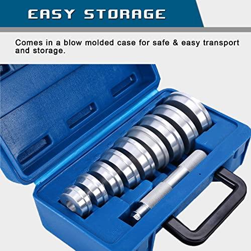 9-Piece Aluminum Seal Driver Kit - Race Seal Installer with Handle - fast shipping 🇺🇸