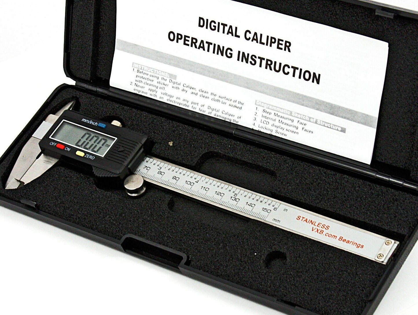 Digital Vernier Caliper - Bearing ID & OD Measuring Tool - LCD Display - fast shipping 🇺🇸