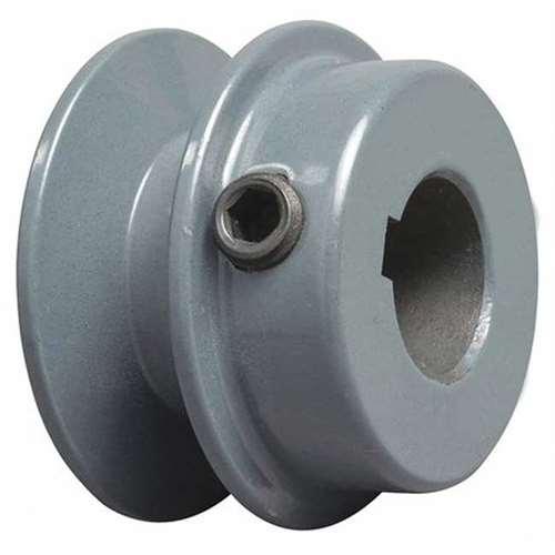 BK25 5/8" Bore cast iron Solid Pulley - 2.5" OD for V-belts size 4L, 5L - fast shipping 🇺🇸