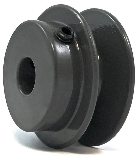 BK40-1/2" Bore Solid Pulley - 4" OD for V-belts cast iron size 5L - fast shipping 🇺🇸