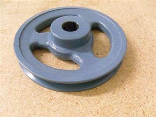 BK45-1/2" Bore Solid Pulley - 4.25" OD for V-belts cast iron size 4L, 5L - fast shipping 🇺🇸