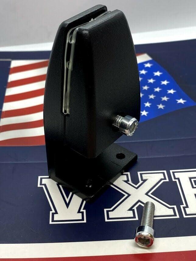 Black Acrylic/Glass Cough Sneeze Guards Shields Mounting Bracket Hardware Holder - fast shipping 🇺🇸