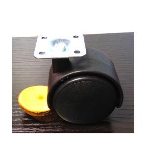 Black Plastic Caster Wheel 30mm Inch - Plate Caster - fast shipping 🇺🇸