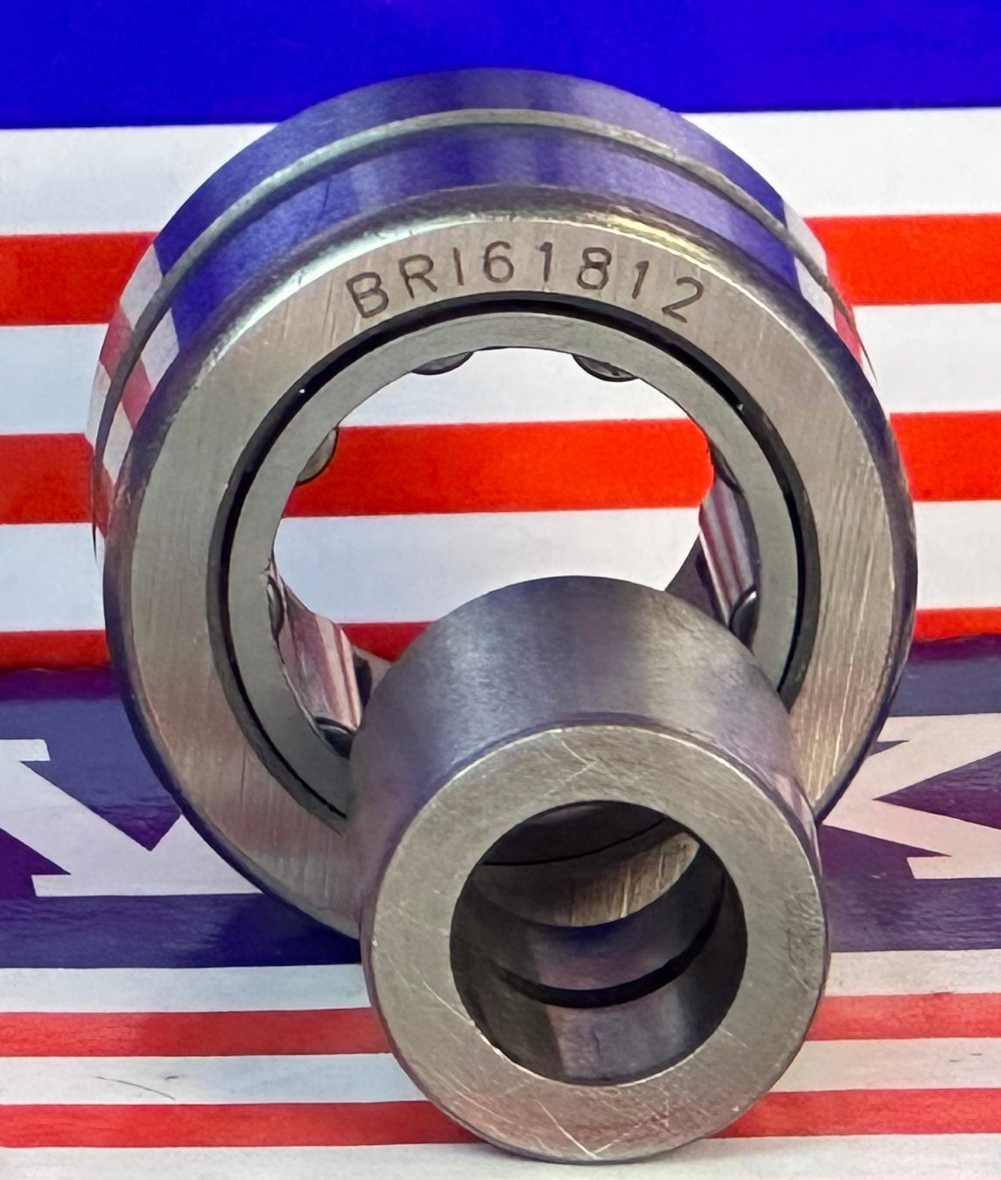BRI61812 Needle Roller Bearing 3/8" x 1-1/8" x 3/4 inch - Machined Type - fast shipping 🇺🇸