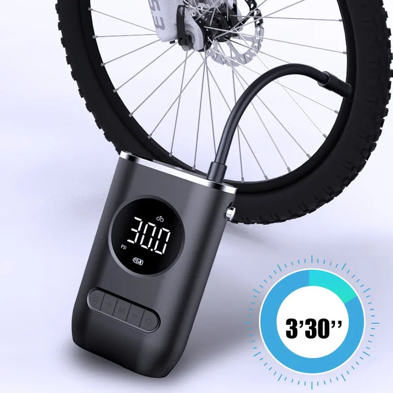 Car Portable Tire Inflator Wireless/Cordless USB-C Rechargeable Battery Operated - fast shipping 🇺🇸