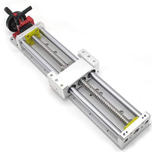 CNC Manual Slide Stage Linear Stage Actuator 600mm Ballscrew 1605 Optical Axis Linear Rail Guide C7 - Ruler for CNC Router Controller Y-Axis Stage - fast shipping 🇺🇸