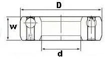 CSK25PP-2RS One-Way Bearing Sealed Sprag Freewheel Clutch Bearing - fast shipping 🇺🇸