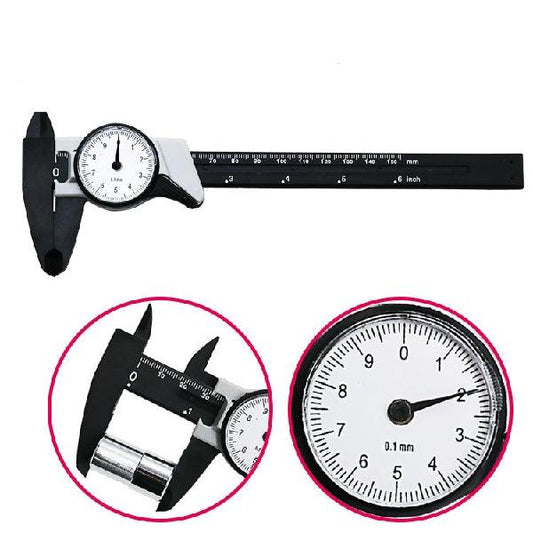 Dial Caliper 0-150mm / 0.1 plastic Vernier Caliper Metric Measuring Tool - fast shipping 🇺🇸