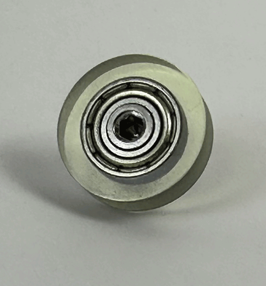 PU3x12x3ZZ GREEN PU Covered Bearing M3 Stud - fast shipping 🇺🇸