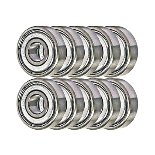 10-Pack Electric Motor Quality 608ZZ EMQ Ball Bearing - fast shipping 🇺🇸