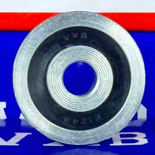 F1244 Flanged Bearing - Full Complement - 3/8" x 1-3/8" x 1/2" - fast shipping 🇺🇸
