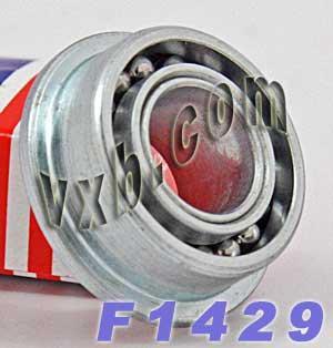F1429 Flanged Bearing - Full Complement - 7/16x29/32x7/16 Inch - fast shipping 🇺🇸