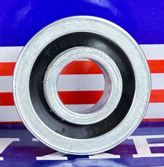 F1638 Flanged Full Complement Bearing 1/2" x 1-3/16" x 1/2" - fast shipping 🇺🇸