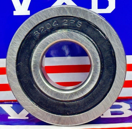 F6204-2RS Flanged Sealed Miniature Bearing 20x47x14mm - fast shipping 🇺🇸