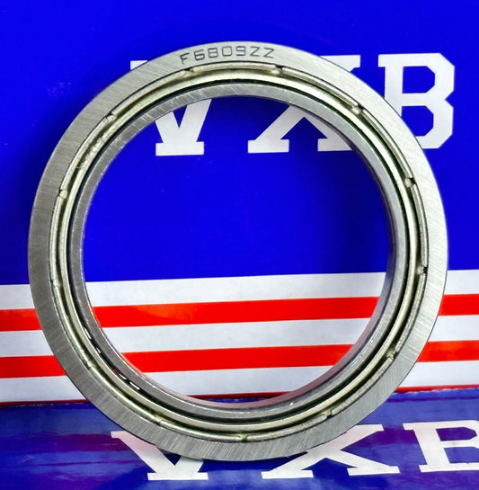 F6809ZZ Flanged Bearing Shielded Chrome Steel 45x58x7mm - fast shipping 🇺🇸