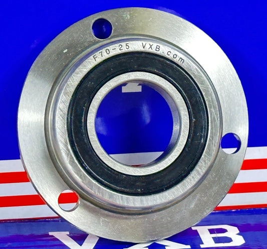 F70-25 Flanged Bearing 25x50x70x12mm for Embroidery Machine - fast shipping 🇺🇸