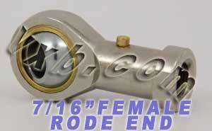 Female Rod End PHSB7L 7/16 Left hand Bearing - fast shipping 🇺🇸
