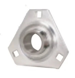 FHPFTZ203-11 Flange 3 Bolt Triangle 11/16 Inch Bearing - fast shipping 🇺🇸