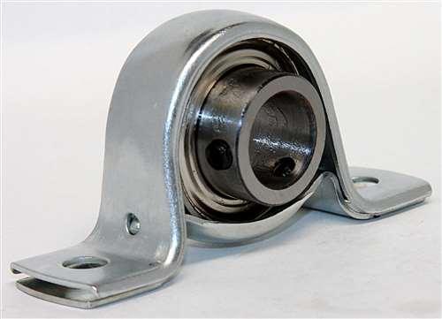 FHSPRZ205-25m-IL Pillow Block Rubber Cushioned Pressed 25mm Bearing - fast shipping 🇺🇸
