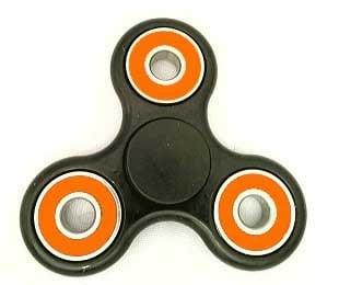 Fidget Hand Spinner Toy - Center Ceramic Bearing, 3 outer colored Bearing 42Q - fast shipping 🇺🇸