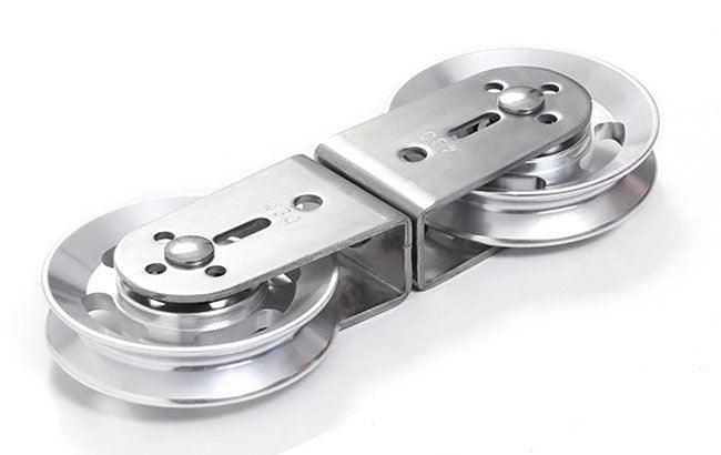 Fitness Double Pulley for DIY Home Gym Cable Machine Double Wheel Bearing Pulley 12x88x15mm - fast shipping 🇺🇸