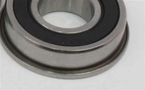Flanged Sealed Bearing FR168-2RS 1/4x3/8x1/8 inch Bearing - fast shipping 🇺🇸