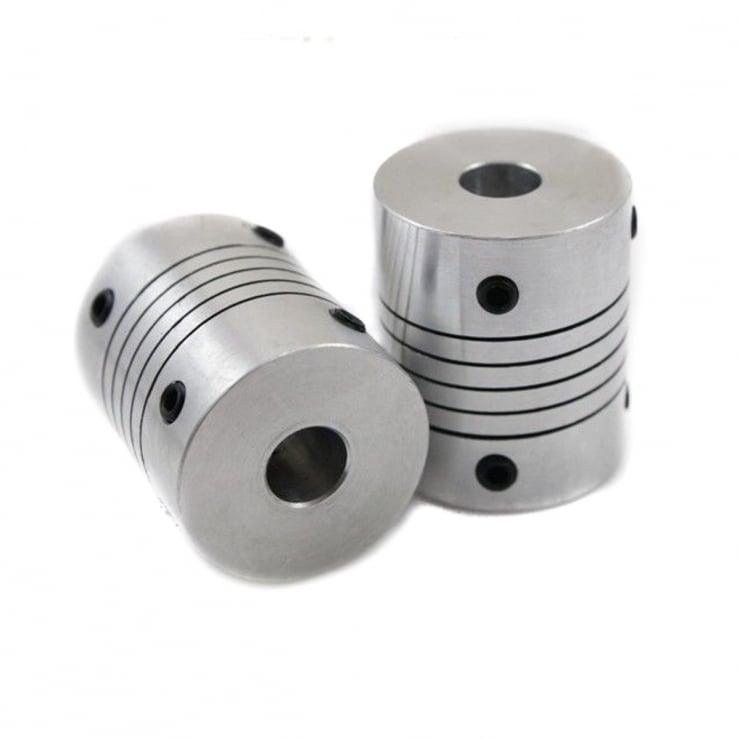 Flexible Parallel Aluminium Jaw Shaft CNC Coupling D19-L25-4X8MM - fast shipping 🇺🇸